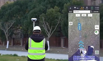 高精度GNSS应用于园林测绘中的实例