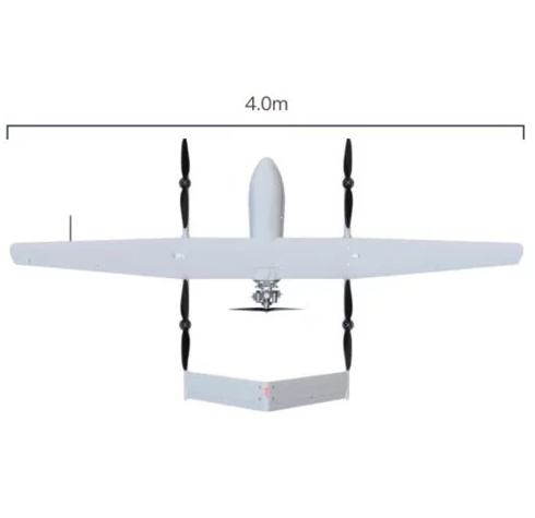 纵横大鹏CW-25油电混合垂直起降固定翼无人机