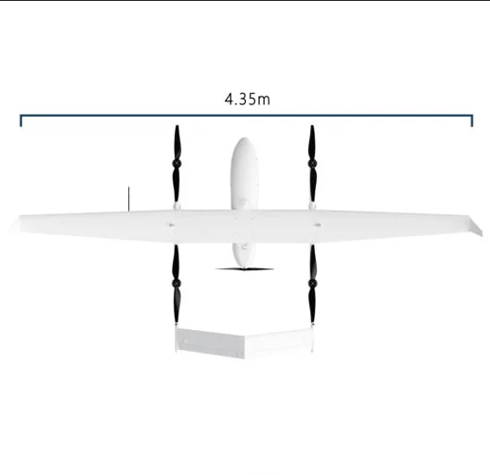 纵横大鹏CW-25E 长航时电动固定翼垂直起降无人机